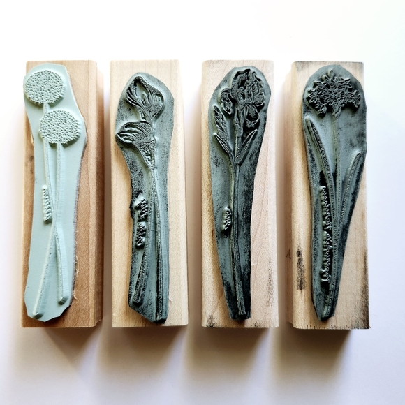 Stampin Up! Long Stemmed Rubber Stamp Set - Picture 2 of 7